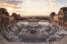 JR au Louvre Paris 29 mars 2019 18H08 - Lithographie signée edition limitée /250