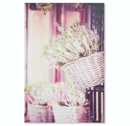 Cadre toile tableau - , lavande