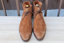BOOTS CROCKETT&JONES DAIM 9,5 E 43,5 TRES BON ETAT MEN'S SHOES