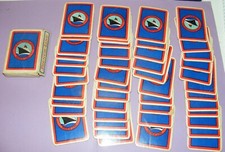 JEU DE CARTES PUBLICITAIRE Cie Gle TRANSATLANTIQUE INCOMPLET VINTAGE CATEL&FARCY