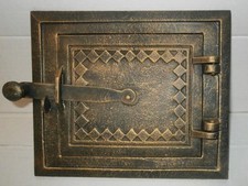 Porte de four porte de poêle à bois porte de four en fonte fonte fumoir COULE...