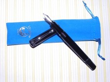 stylo plume LINDAUER Noir Métal F 950.1