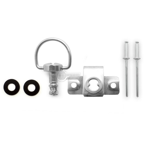Kit fixation dzus argenté - kit,