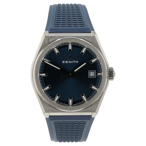 Zenith defy date blue dial - zenith,