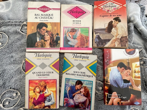 Lot livres harlequin - 6,