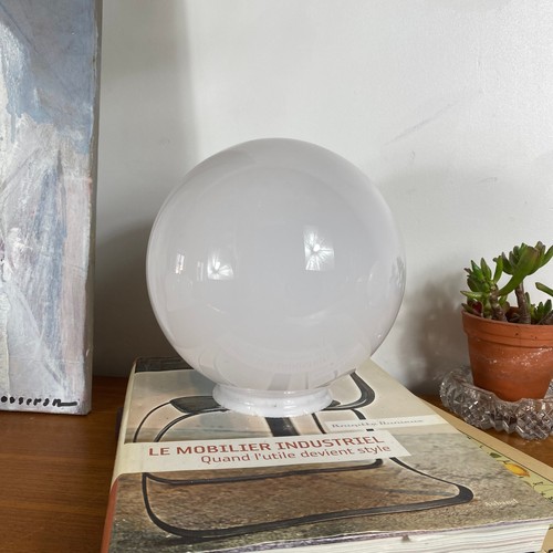 Globe abat jour opaline - globe,