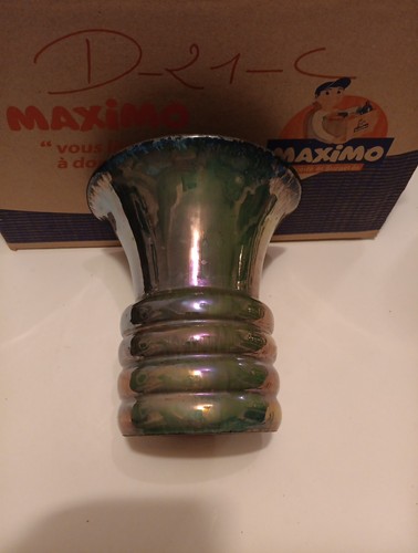 Vase grès flammé - vase,