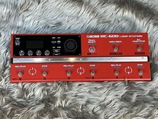 Pédale d'effet guitare électrique BOSS RC-600 Loop Station Looper Sequencer