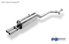 FOX Inox Échappement Sport