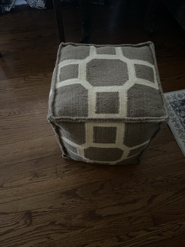 Indoor pouf used - indoor,