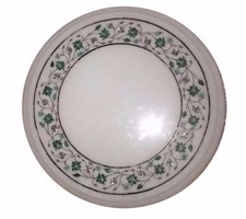 12 " Blanc Rond Marbre Côté