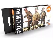 AK INTERACTIVE Set 6x couleurs uniformes britanniques WWII - AK INTERACTIVE AK11