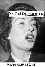 PHOTO DE PRESSE ORIGINALE AGIP  de VIVIANE ROMANCE 
