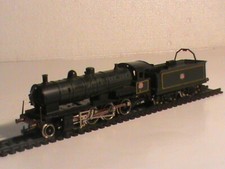 locomotive à vapeur HO JOUEF 8282/TYPE 140 C 231 VERTE.ECLAIRAGE AV