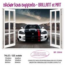 STICKER TROMPE L'OEIL FENETRE