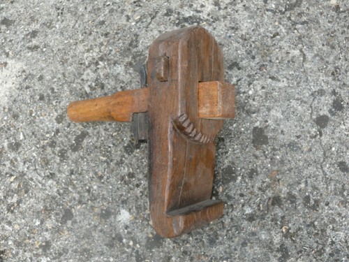 Outil ancien rabot - , jabloir
