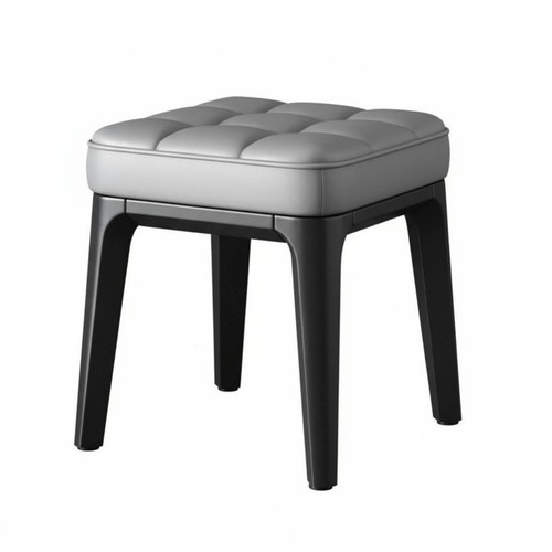 Pouf carré capitonné - pouf,