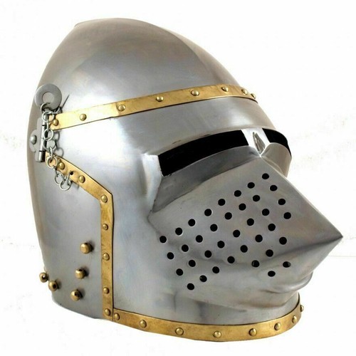 Casque médiéval visage - de, de