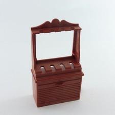 6520 Playmobil Armoire Ratelier à Fusils Marron Foncée