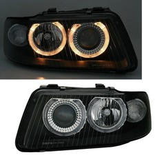 2 FEUX PHARE AVANT NOIR ANGEL