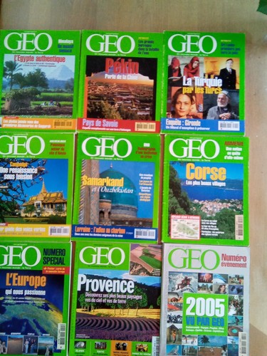 Lot géo magazine - lot,