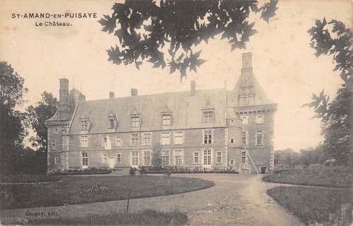 Cpa saint amand puisaye - amand, en