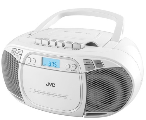 Boombox white e451w jvc - boombox,