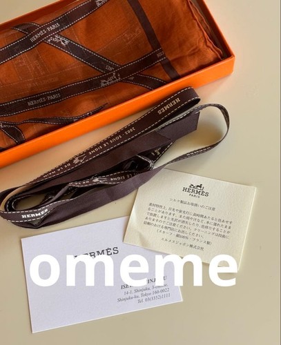 écharpe hermes bolduc - hermes, petit