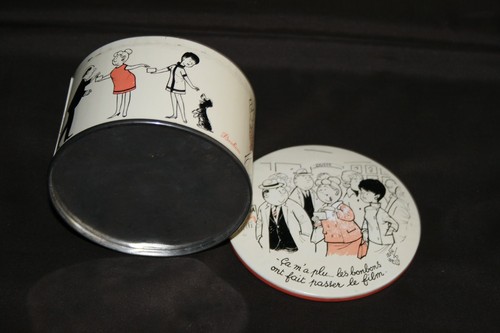 Boite ancienne tôle - boite,