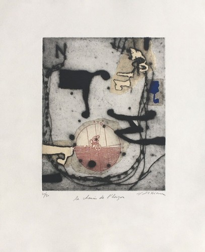 Richard texier gravure signé - richard,