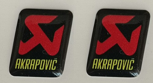Adhésifs stickers akrapovic - 2,
