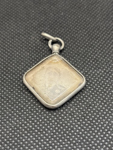 Ancien pendentif argent - ancien, en