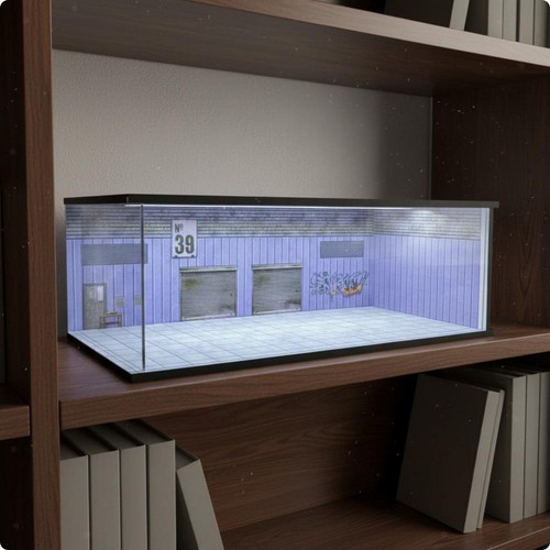 Miniature garage - 1/64,