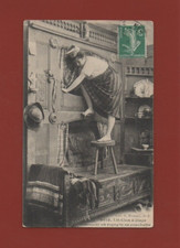 BRETAGNE - Lit clos à étage -  Comment on regagne sa couchette  ... (Ref. D9779)