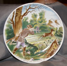 Assiette Sarreguemines DV