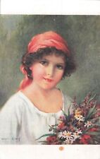 CP FLEURS DES CHAMPS PAR MARTIN-KAVEL