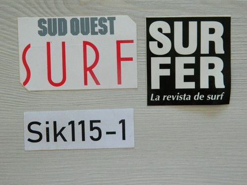 Lot autocollant surf - autocollant, sticker