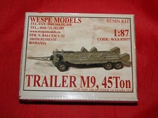 WESPE MODELS HO TRAILER M9
