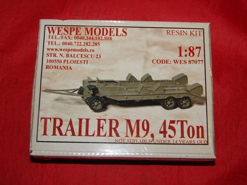 Wespe models trailer - ho, m9