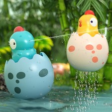 Jouet de bain flottant pour bébé, jouet d'arrosage de bain, œuf à couver