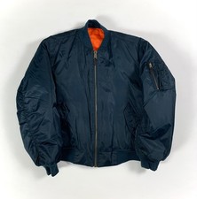 ??Pentagon Corp. Flyer’s Reversible Bomber MA1 Sea Blue Taille Large