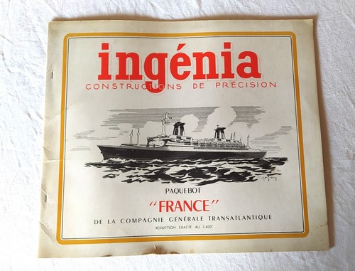 Maquette paquebot france a - maquette, "france"