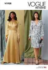 11634 PATRON VOGUE CREATEUR  ROBE LONGUE & COURTE CHIC SOIREE CEREMONIE 36 AU 52