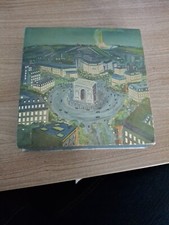 Coffret Ancien Bourjois Soir De Paris Arc Triomphe Avec 2 Flacons Vide
