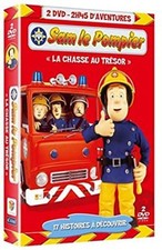 Dvd Sam le Pompier - La chasse au trésor + Apprentis sauveteurs - Pack