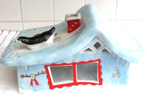 Maison noël porcelaine - de,