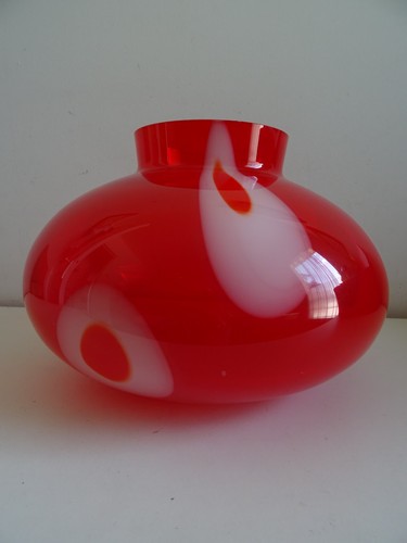Important vase verre design - important,
