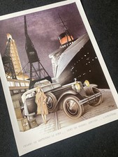 Affiche Hispano Suiza Paquebot