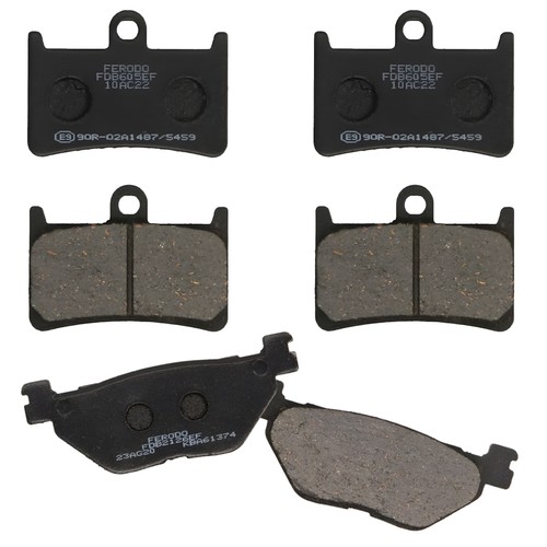 Set plaquettes avant - plaquettes, +