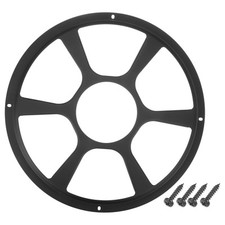 Grille Protection Voiture 12 Pouces, Enceinte Audio Vis, En Fer Noir